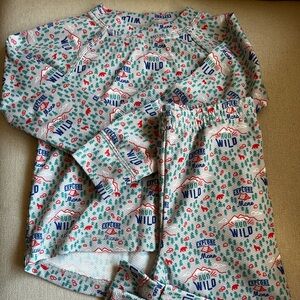 LL Bean Toddlers' Wicked Warm Midweight Underwear Set, Print